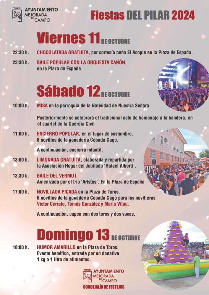 Imagen Mejorada del Campo celebra sus Fiestas del Pilar