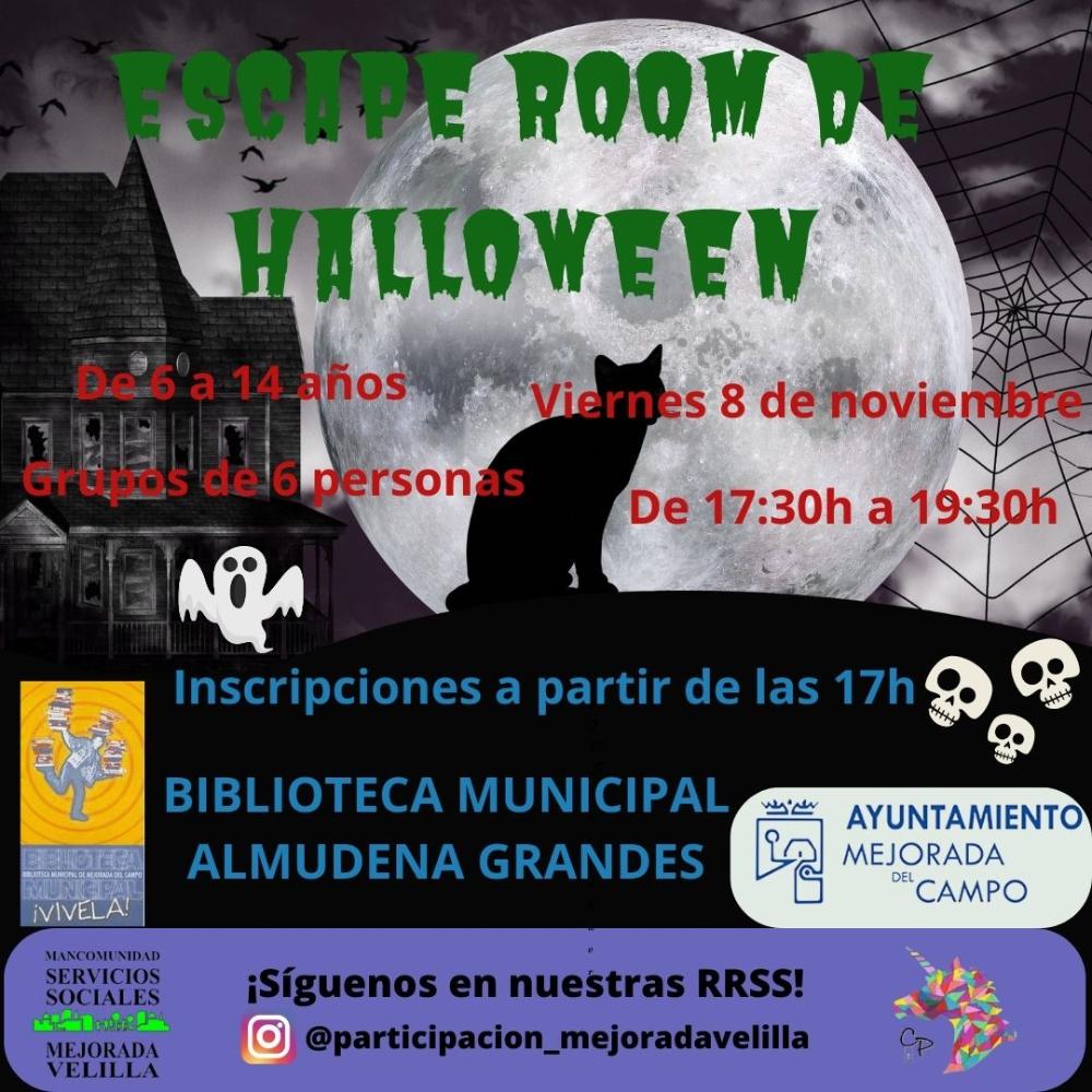 Imagen Escape Room de Halloween, viernes 8