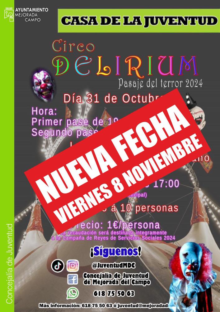 Imagen Celebración de Halloween, aplazada al viernes 8