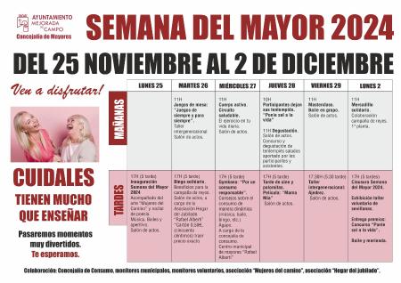 Imagen Semana del Mayor, del 25 de noviembre al 2 de diciembre